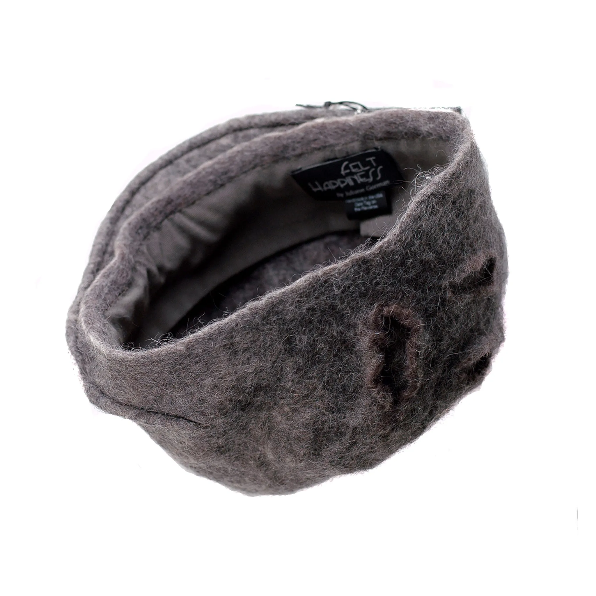 ~ Adopted ~ Simple Gray Gotland Wool Beret