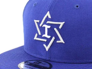 2017 World Baseball Classic Israel WBC New Era 9Fifty Snapback Hat (TEAM COLORS)
