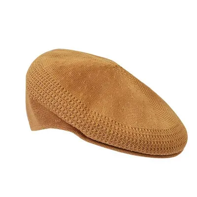 2024 Women Caps Beret Girl French Artist Hand Knitted Imitation Female Vintage Plain Elegant  Navy Hat Freeshipping Kang01