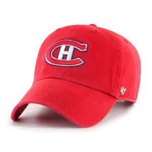 47 Brand NHL Clean Up Vintage Adjustable Hat - Montreal Canadiens