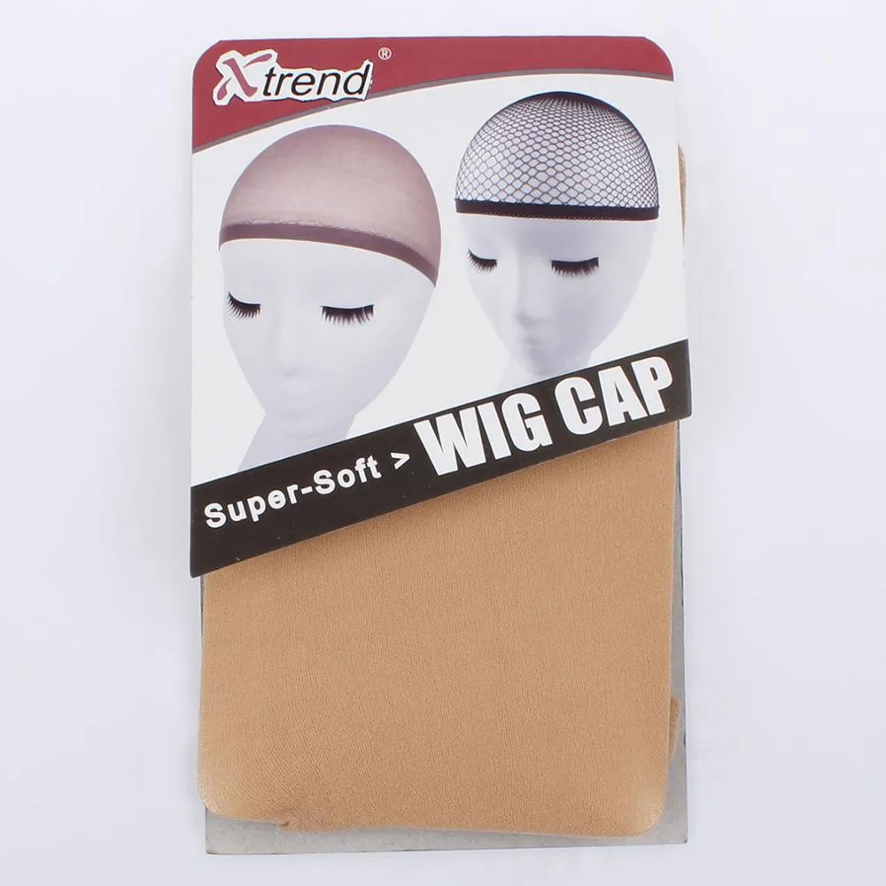 6 Packs Stocking Wig Caps Stretchy Nylon Wig Caps for Women Close End Mesh Wig Caps