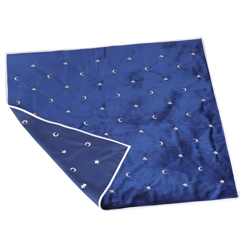 80x80cm Astrolabe Tarot Tablecloth Velvet Tarot Bag Witchcraft Supplies for Altar Cloth Popular Oracle Card Astrology Divination