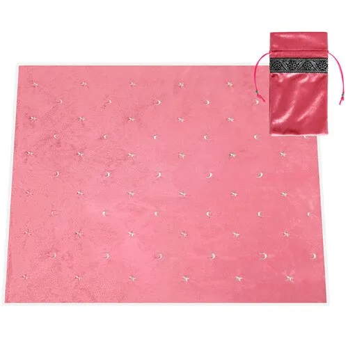 80x80cm Astrolabe Tarot Tablecloth Velvet Tarot Bag Witchcraft Supplies for Altar Cloth Popular Oracle Card Astrology Divination