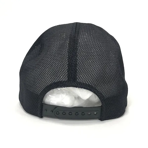A Bathing Ape Bape Sta Logo Mesh Trucker Cap Black