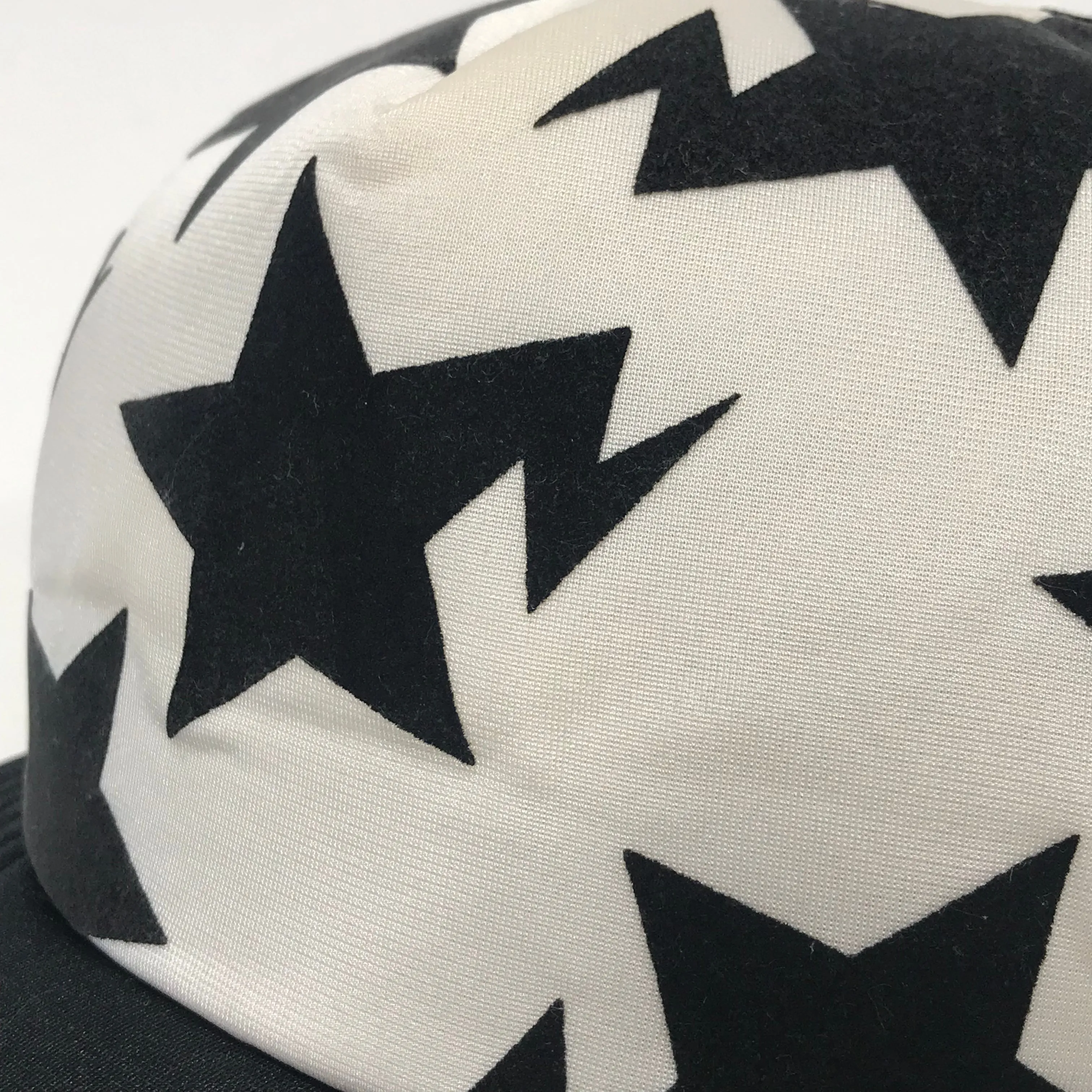 A Bathing Ape Bape Sta Logo Mesh Trucker Cap Black
