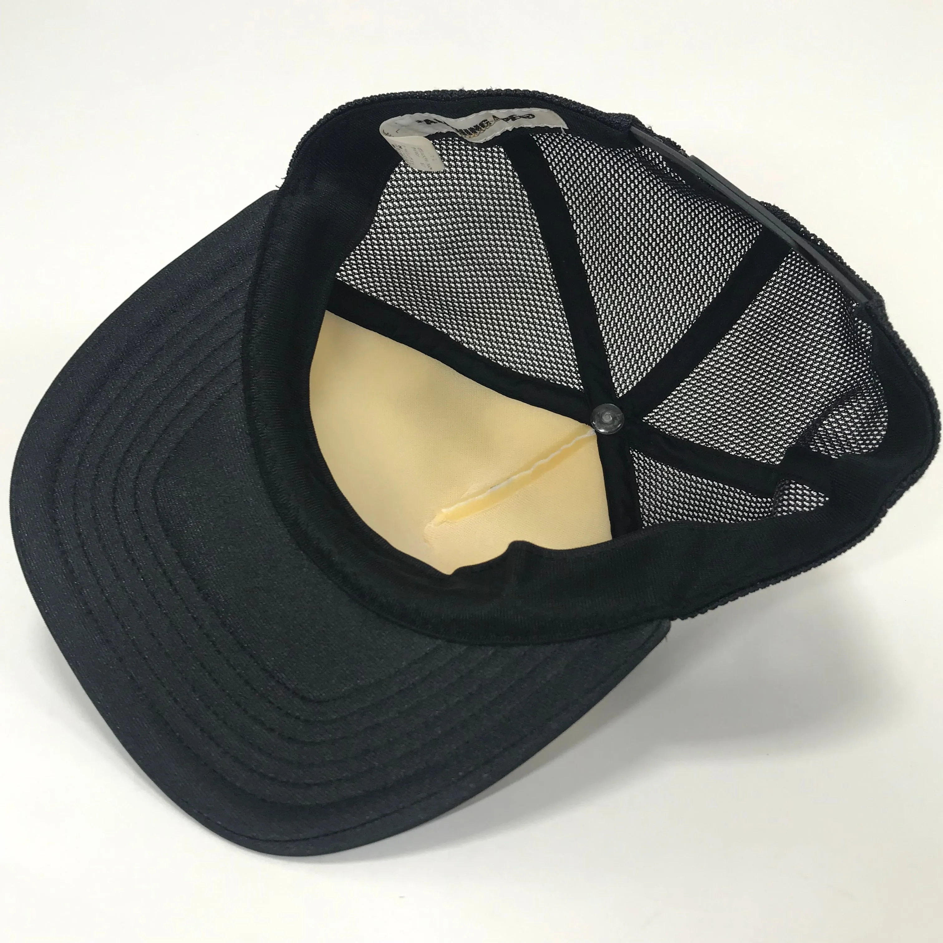 A Bathing Ape Bape Sta Logo Mesh Trucker Cap Black