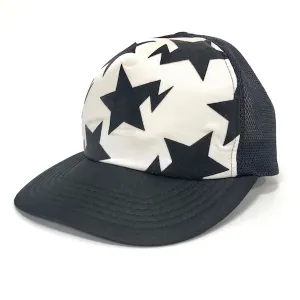 A Bathing Ape Bape Sta Logo Mesh Trucker Cap Black