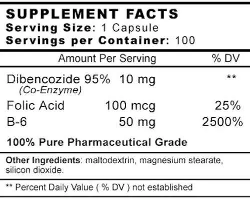 AB-12 Dibencozide Natural Energy 60 caps