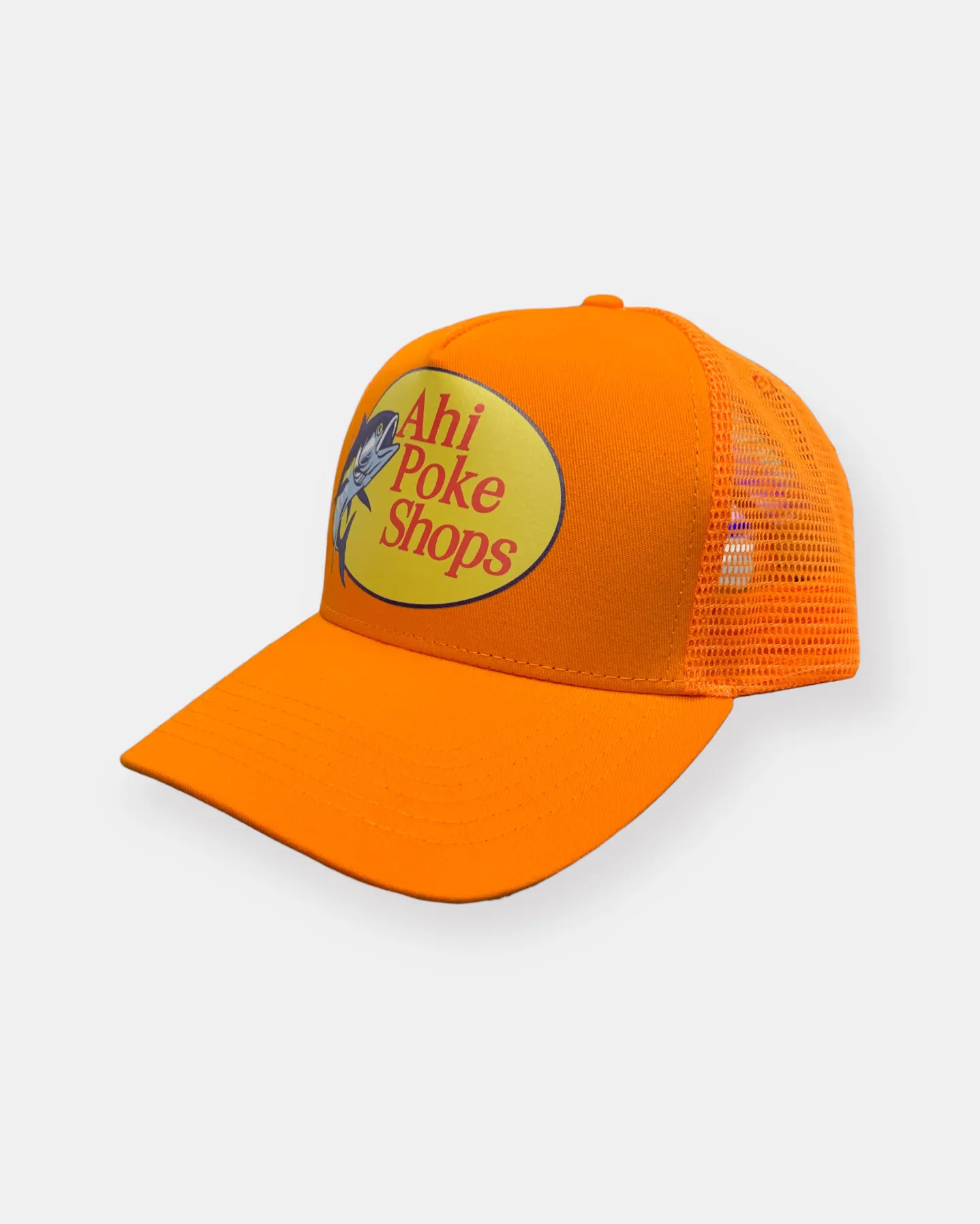 AHI POKE SHOPS Orange Trucker