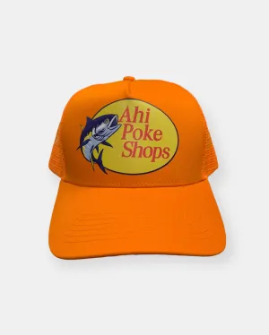 AHI POKE SHOPS Orange Trucker