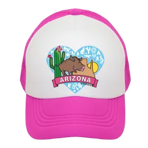 Arizona Javalina  Kids Trucker Hat