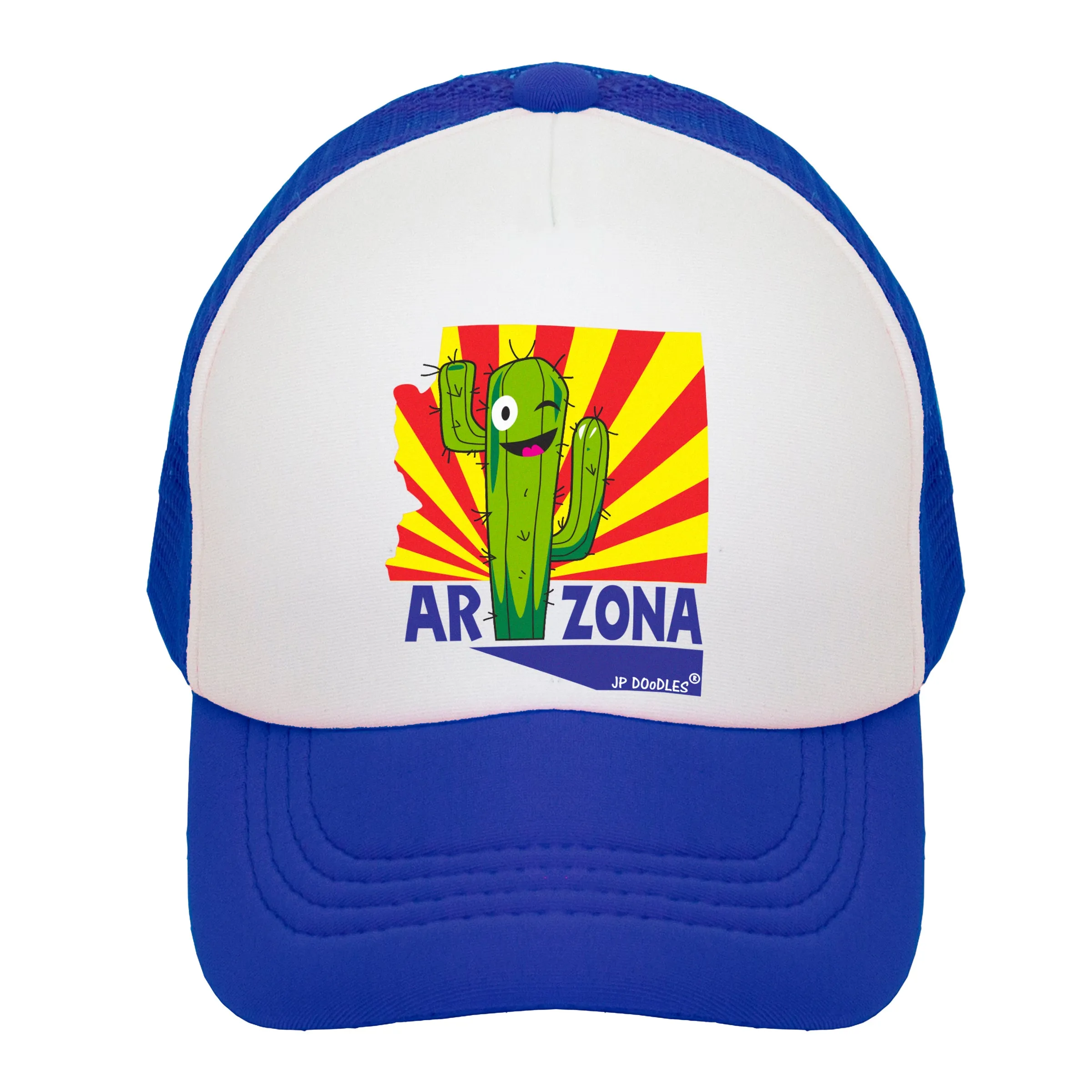 Arizona State Flag Kids Trucker Hat