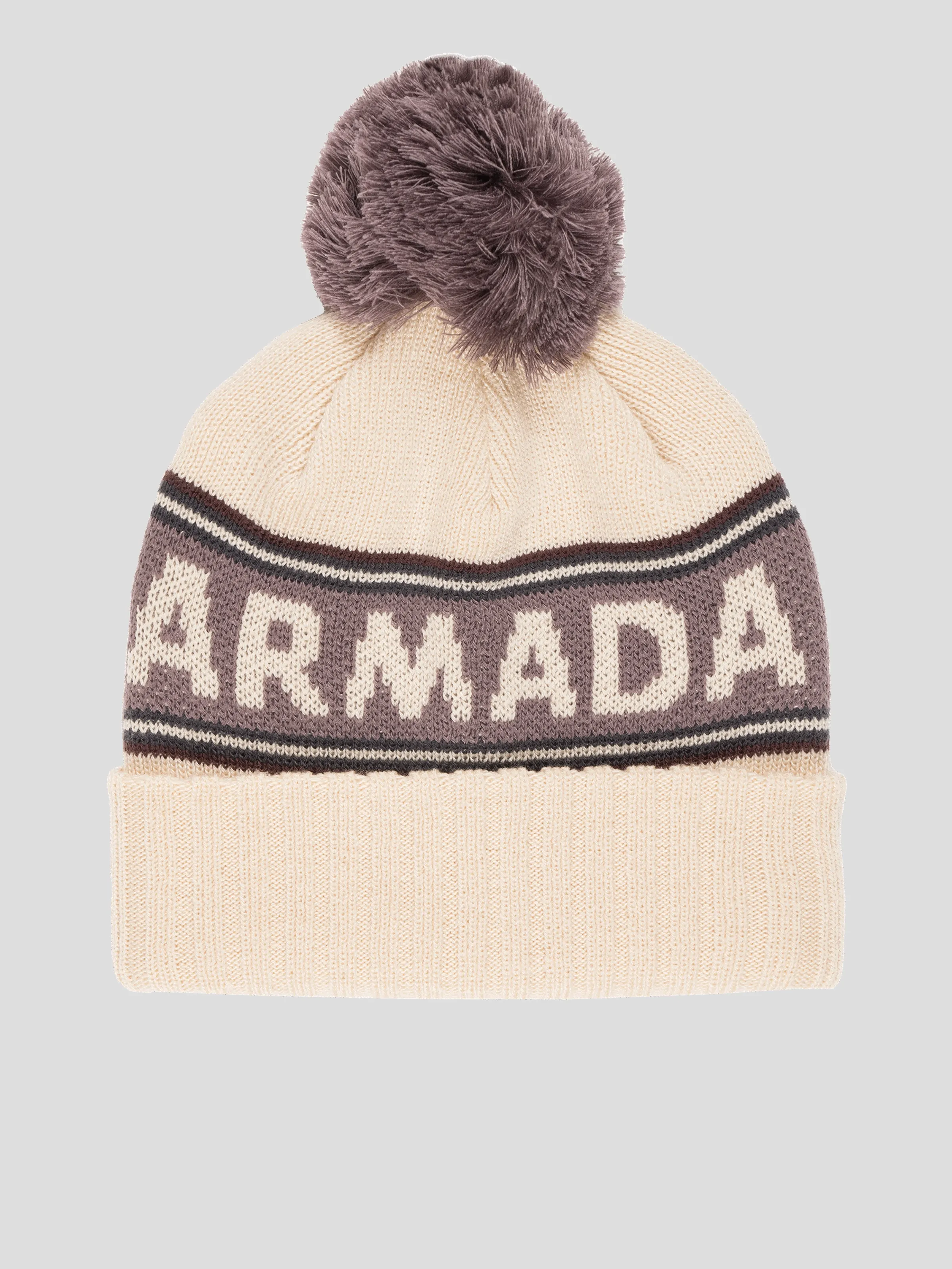 Armada Unisex Jacquard Knit Pom Beanie 2024