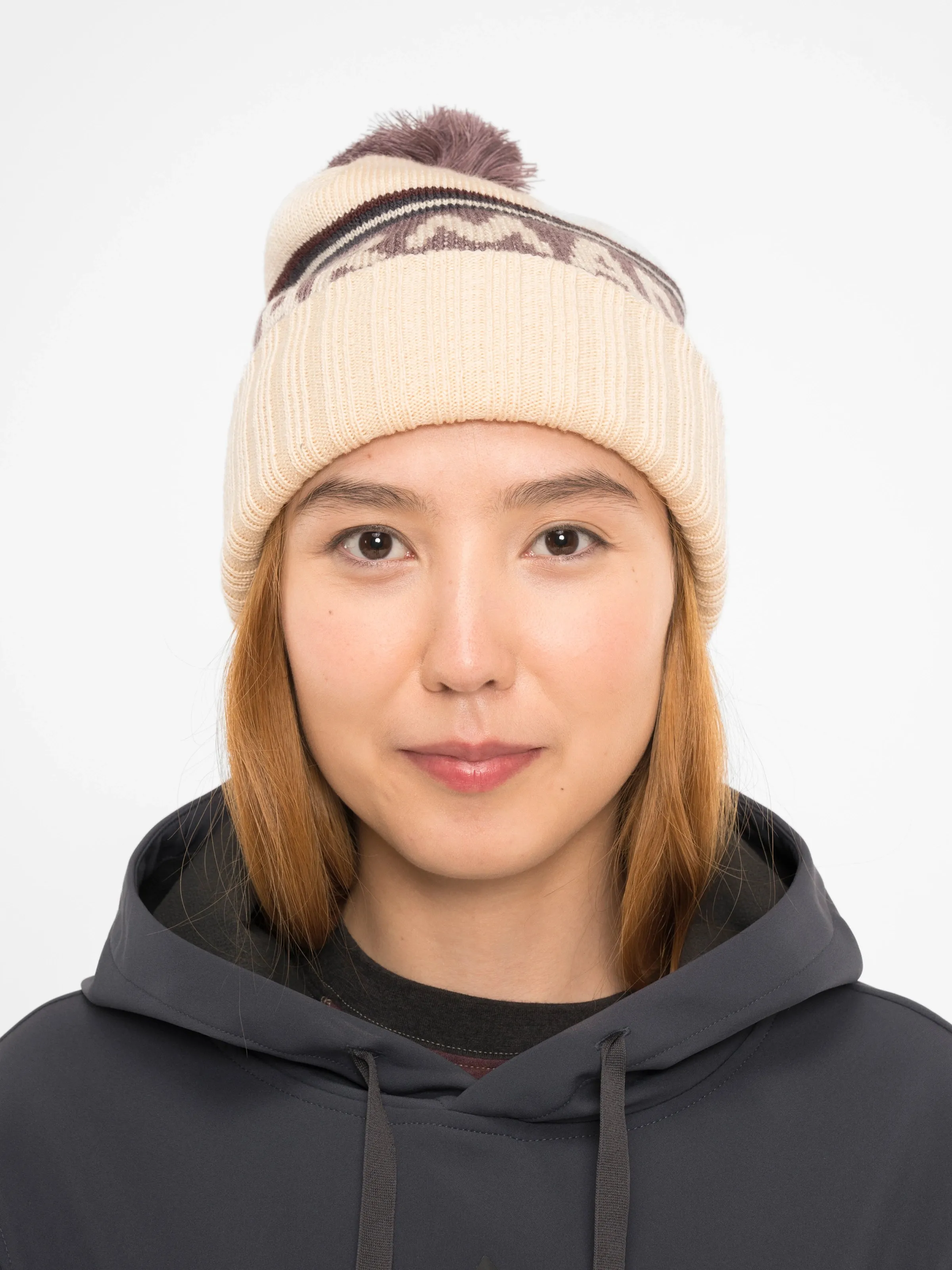 Armada Unisex Jacquard Knit Pom Beanie 2024