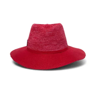 Aston Wash & Wear Fedora - Mixed Red