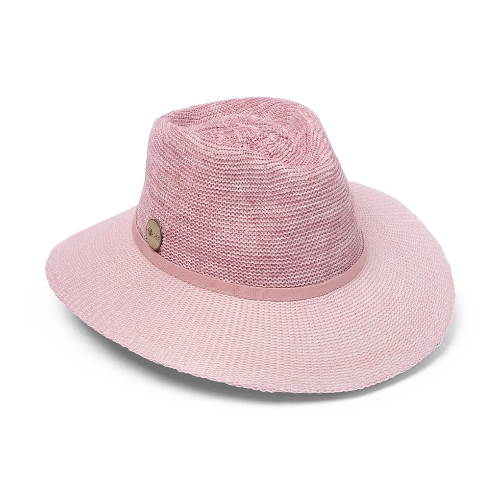 Aston Wash & Wear Fedora - Old Rose