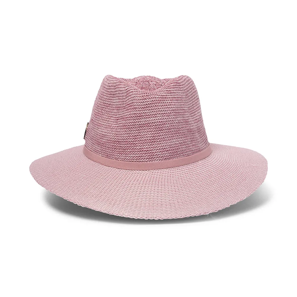 Aston Wash & Wear Fedora - Old Rose