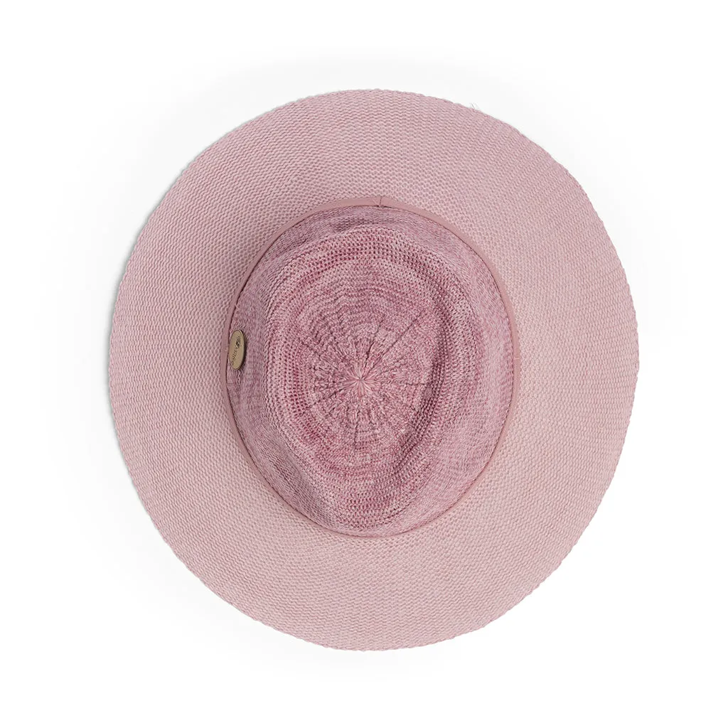 Aston Wash & Wear Fedora - Old Rose