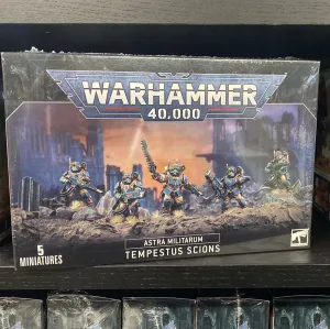 Astra Militarum:Tempestus Scions / Scions Command Squad