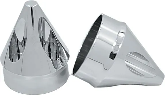 Avon Grips AXL-SPK-CH-78 Spike Axle Nut Covers - 7/8in. - Chrome