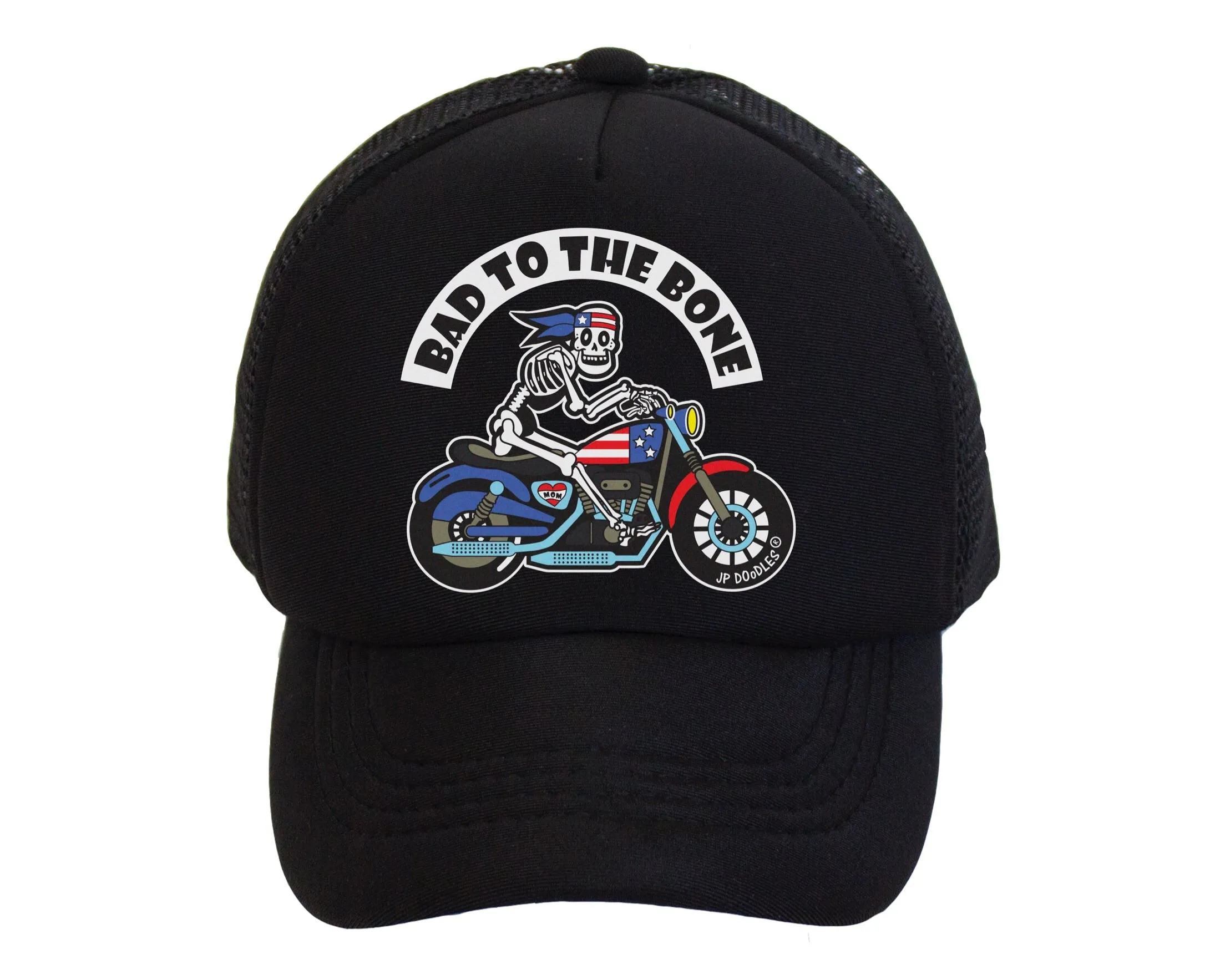 Bad to the Bone Kids Trucker Hat