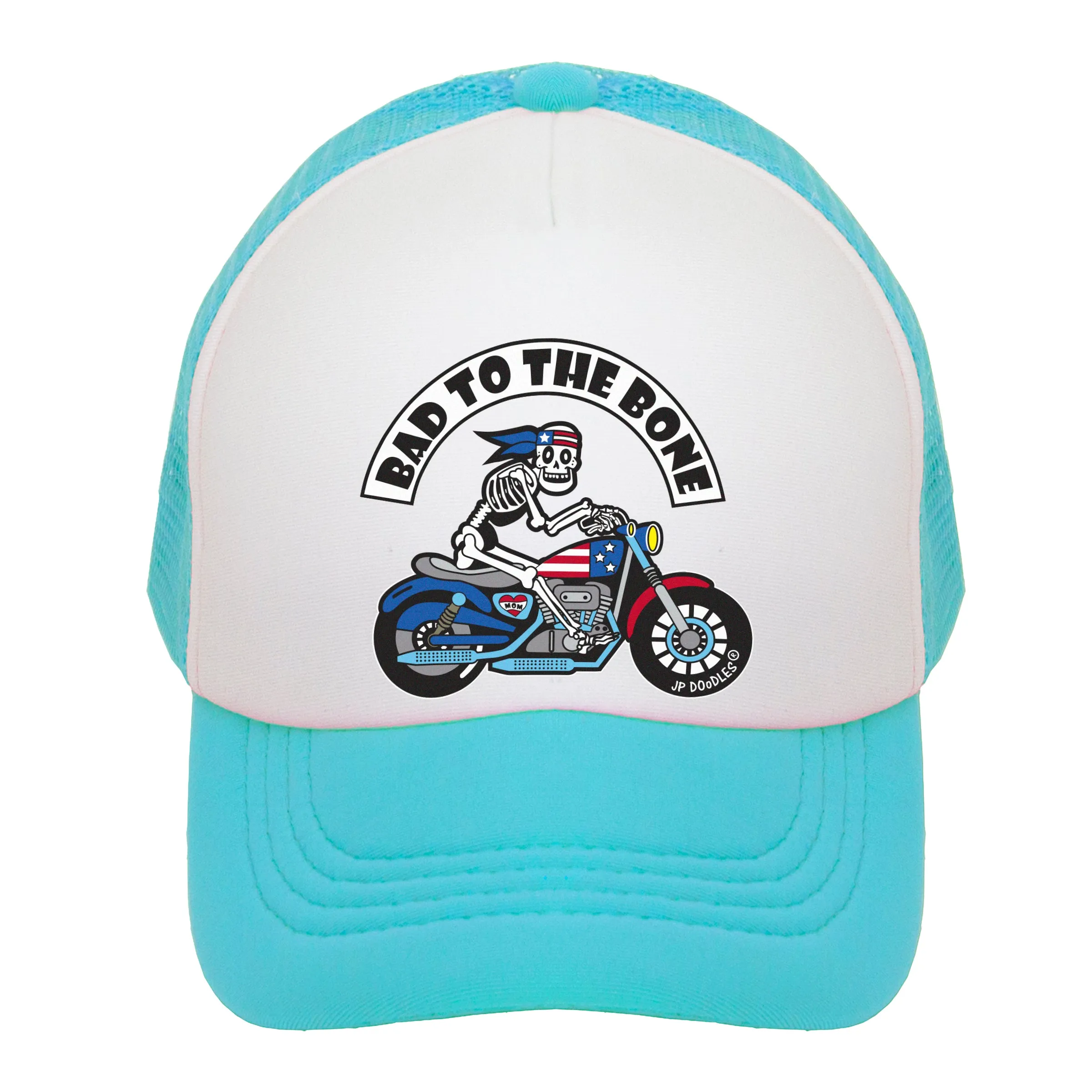 Bad to the Bone Kids Trucker Hat