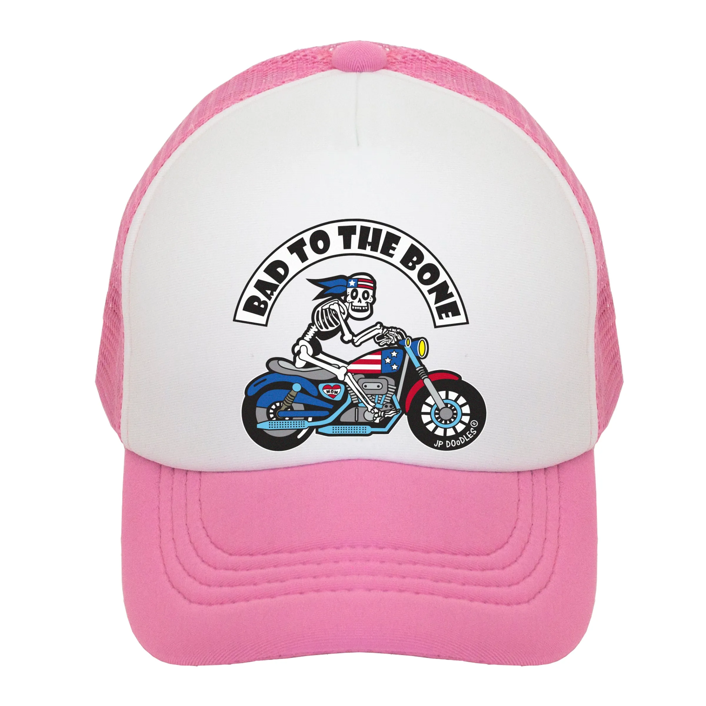 Bad to the Bone Kids Trucker Hat