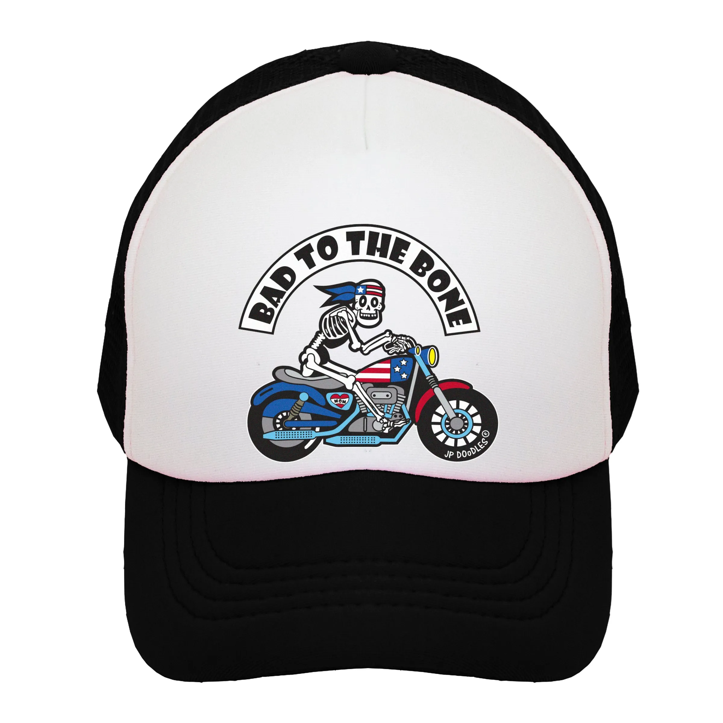 Bad to the Bone Kids Trucker Hat