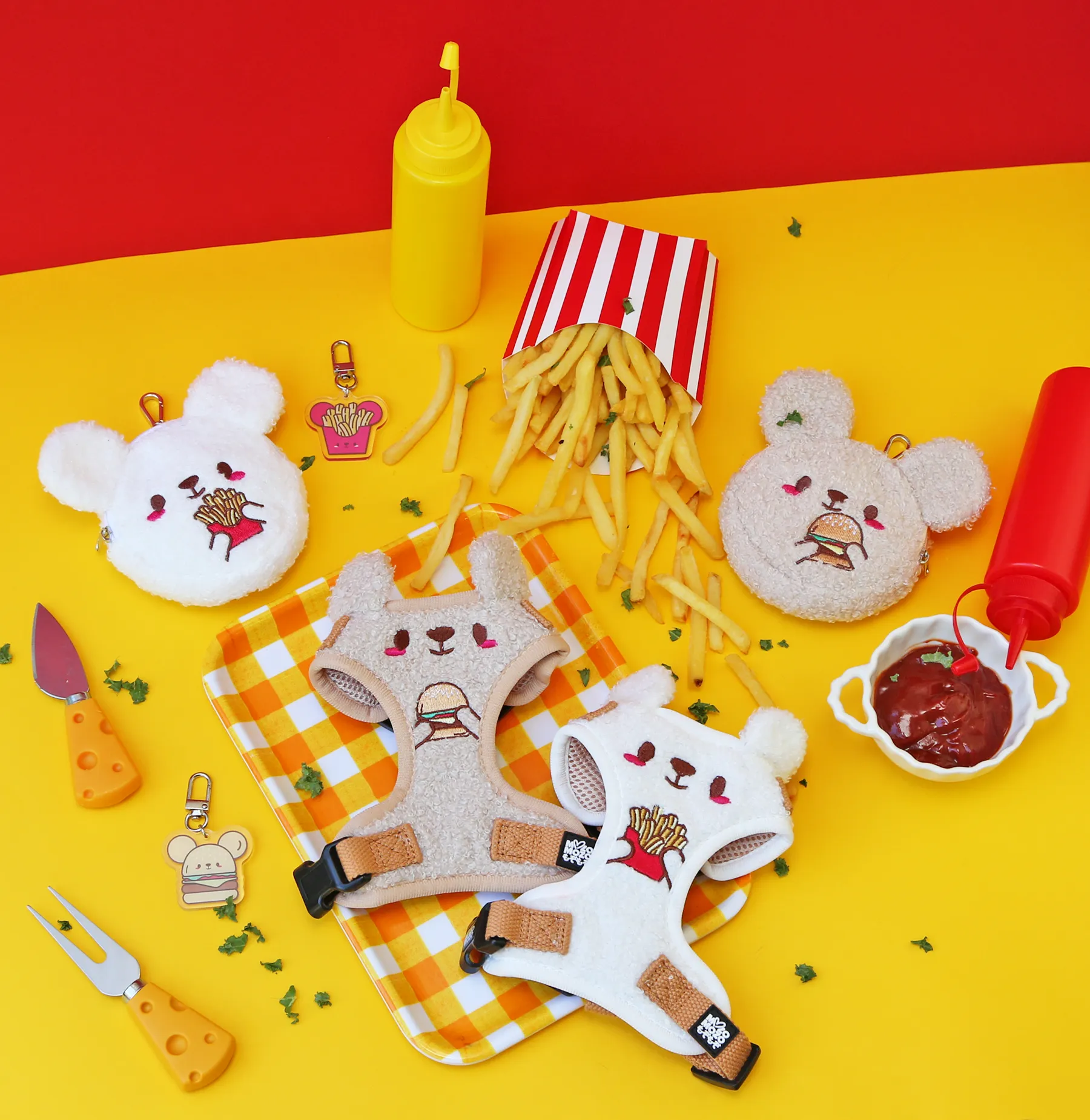 Baga-kuma coin bag •ᴥ• ふわふわクマ ✦RARE✦
