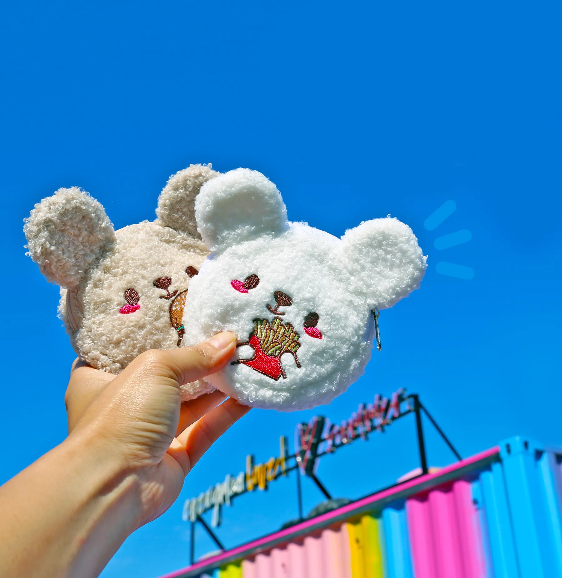 Baga-kuma coin bag •ᴥ• ふわふわクマ ✦RARE✦
