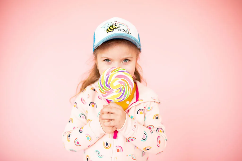 Bee Kind Kids Trucker Hat