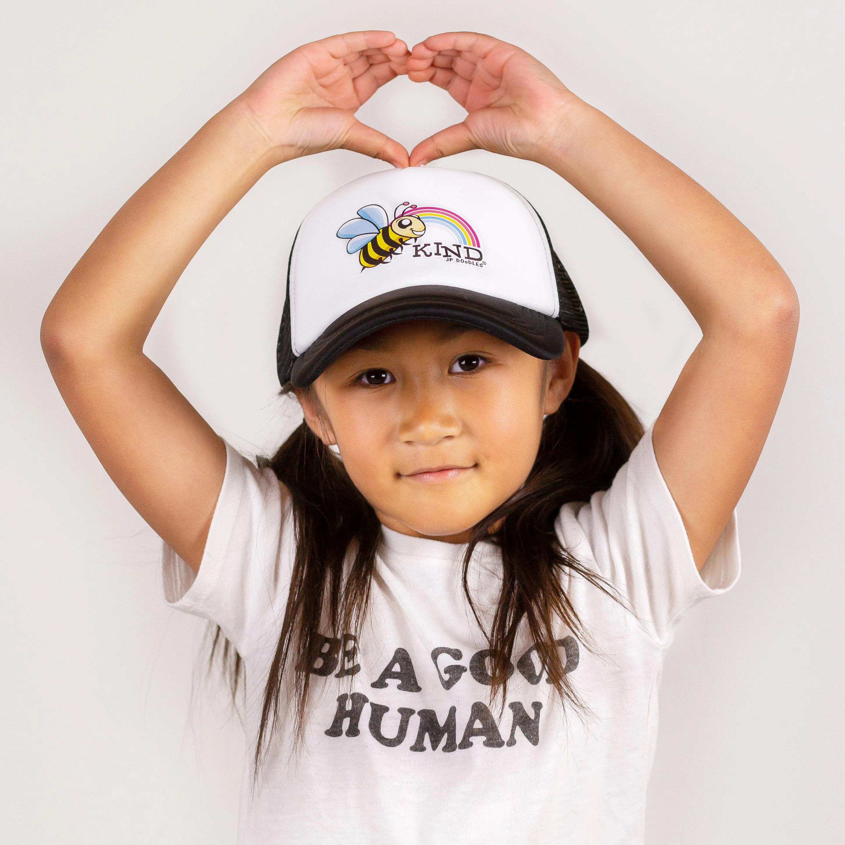 Bee Kind Kids Trucker Hat