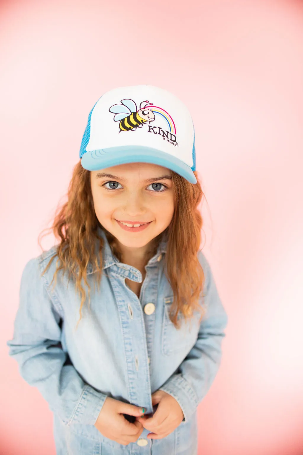 Bee Kind Kids Trucker Hat