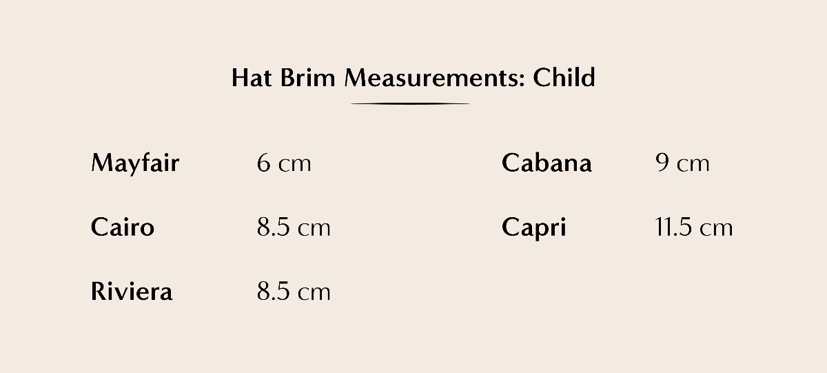 Berry Hat Child Capri