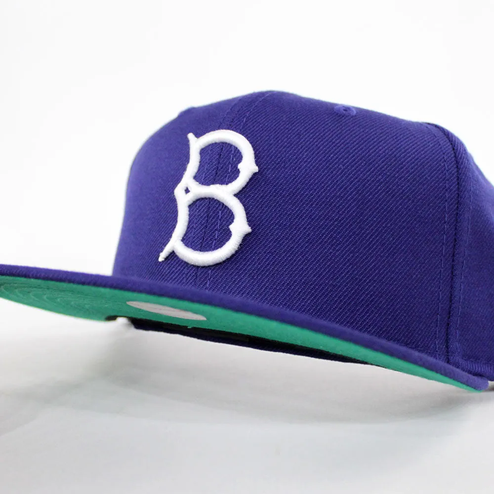Brooklyn Dodgers New Era 59Fifty Fitted Hat (Retro Greeen Under Brim)