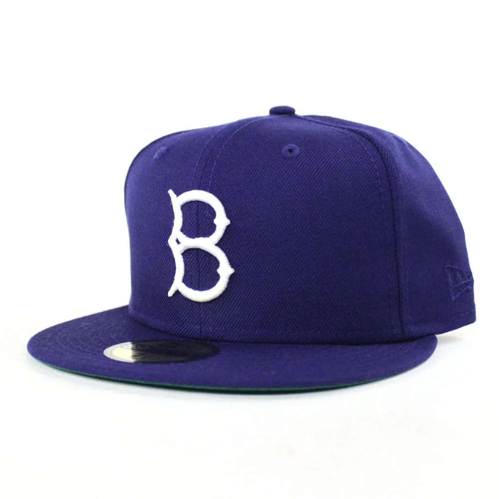 Brooklyn Dodgers New Era 59Fifty Fitted Hat (Retro Greeen Under Brim)