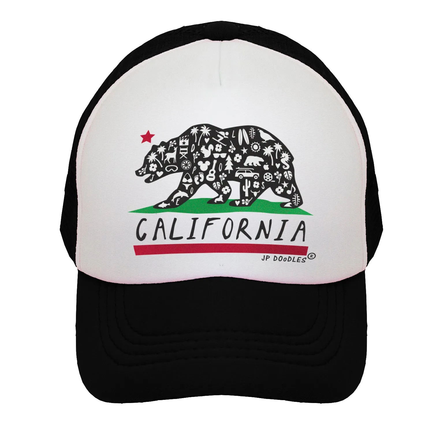 California State Flag Kids Trucker Hat