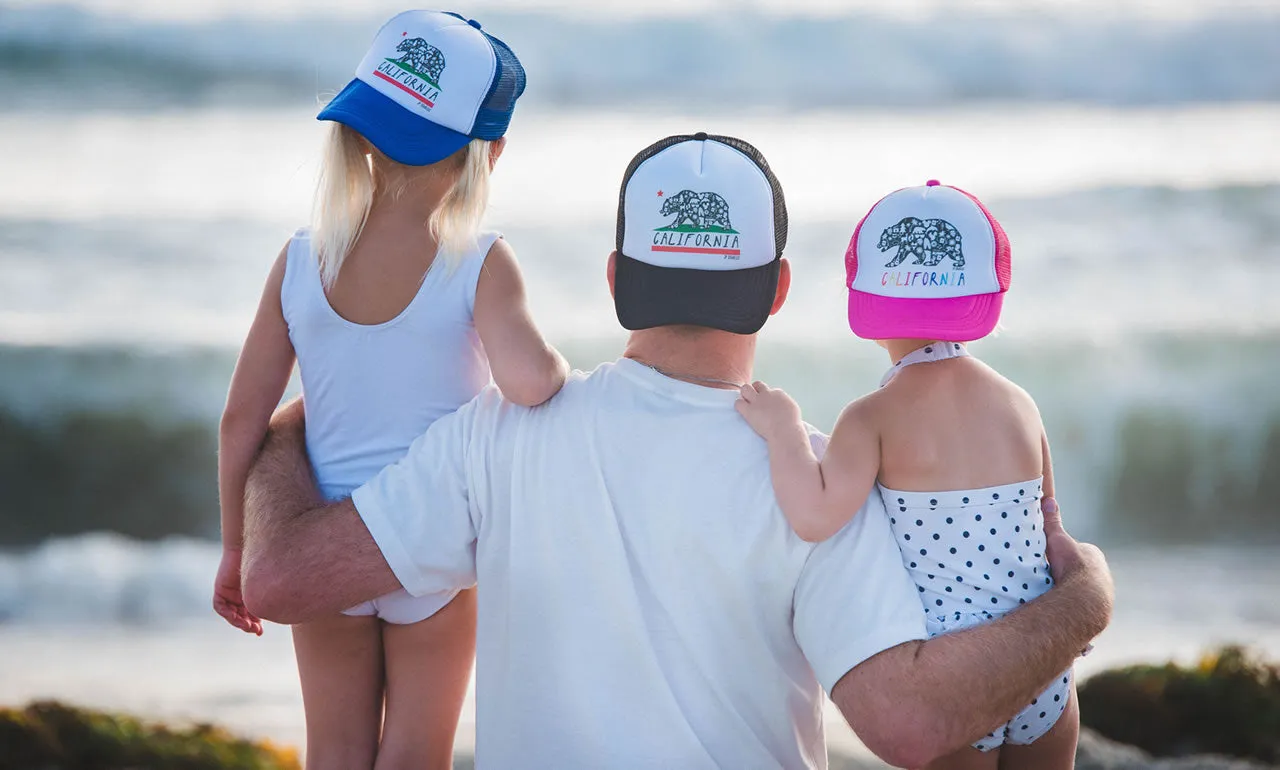California State Flag Kids Trucker Hat