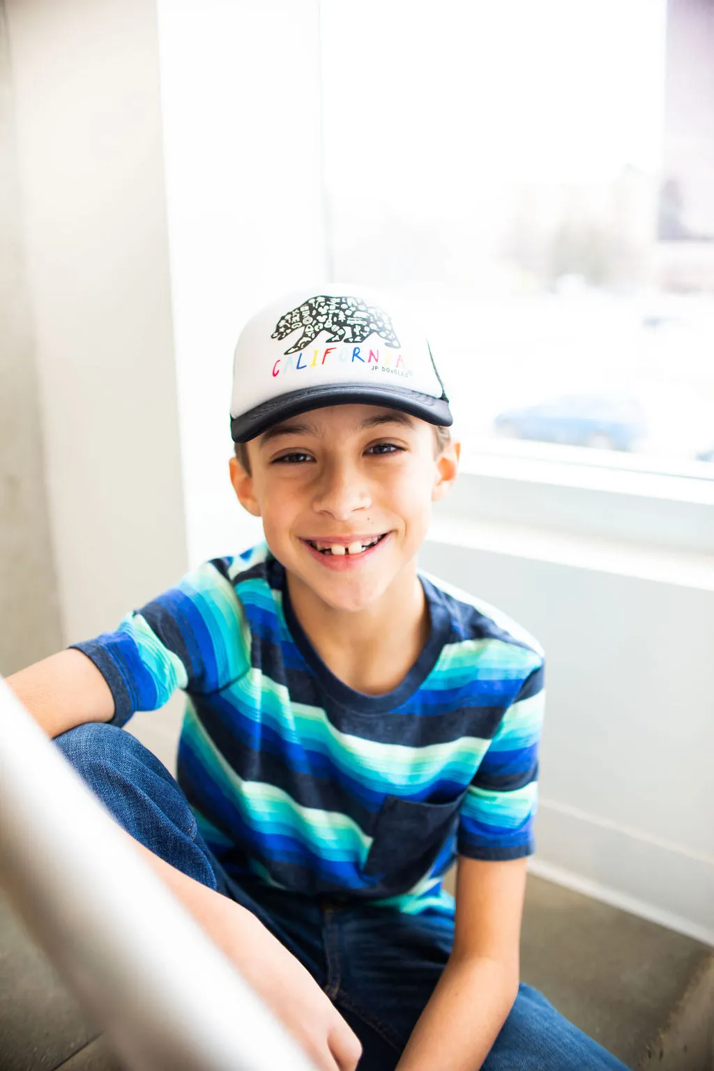 California State Flag Kids Trucker Hat