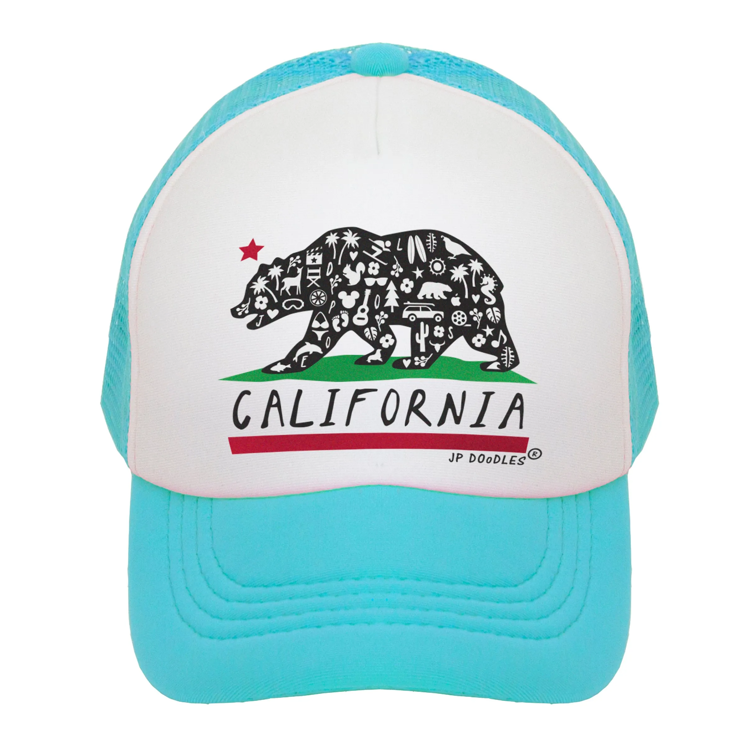California State Flag Kids Trucker Hat