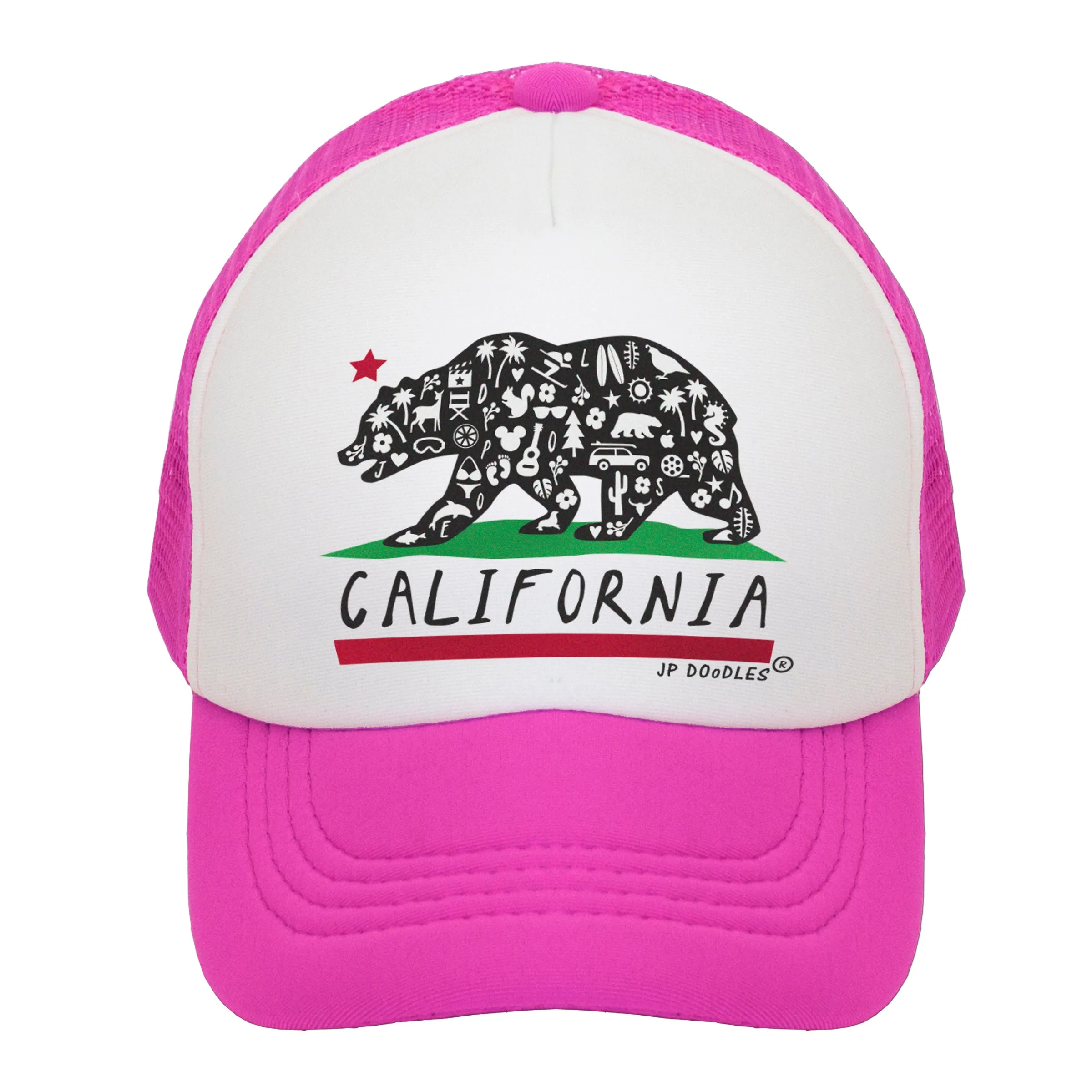 California State Flag Kids Trucker Hat