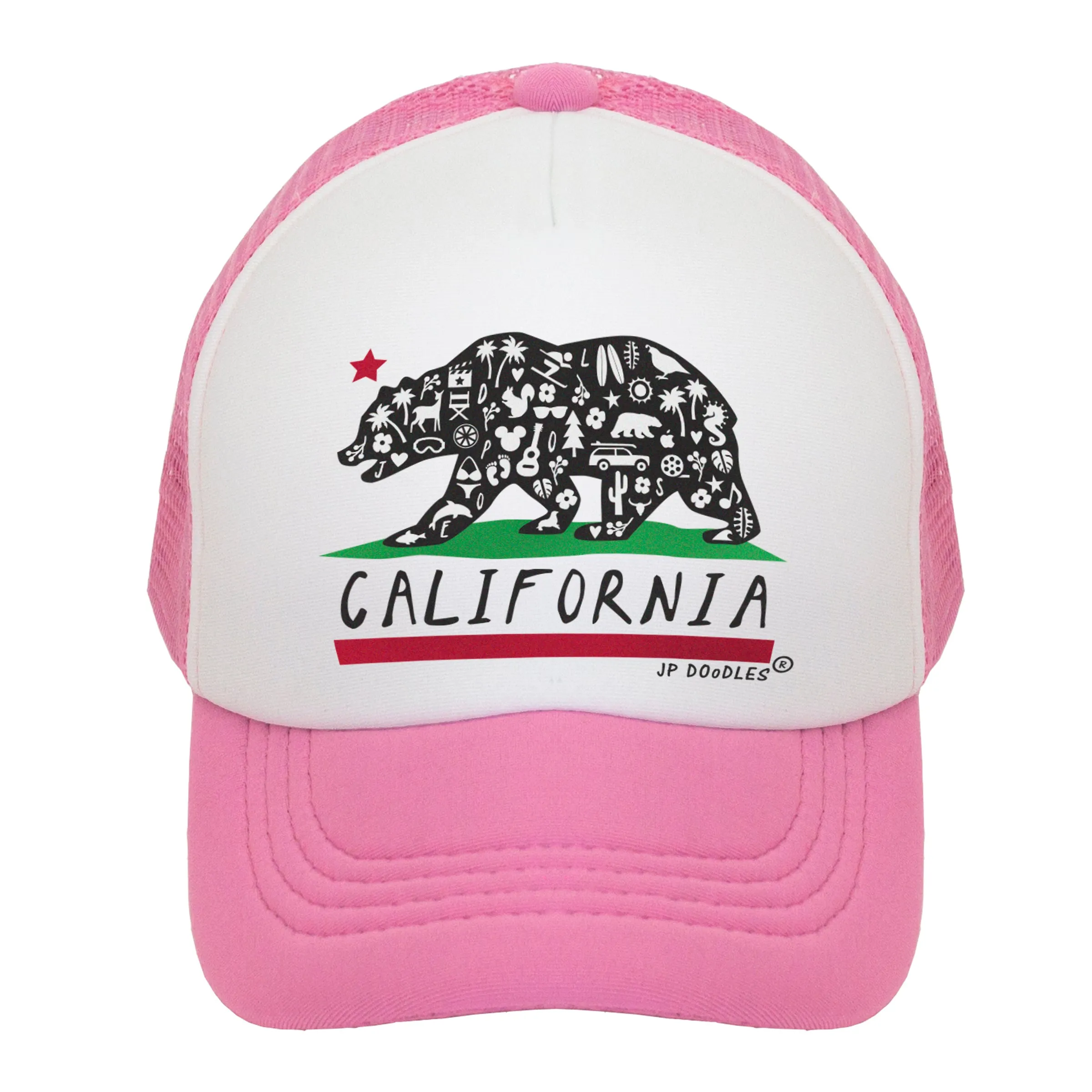 California State Flag Kids Trucker Hat
