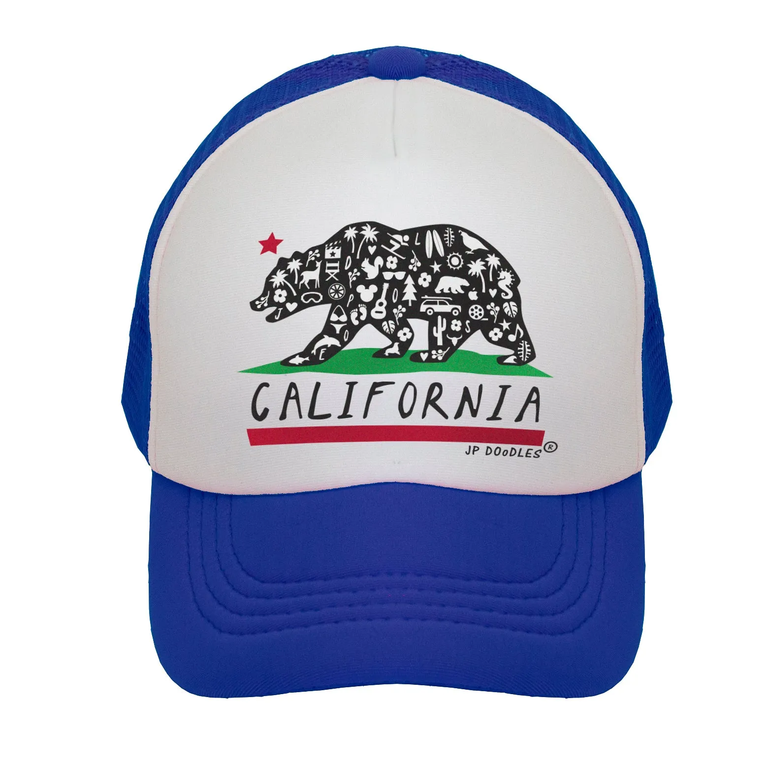 California State Flag Kids Trucker Hat