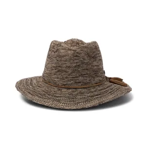 Caroline Wash & Wear Fedora - Suede