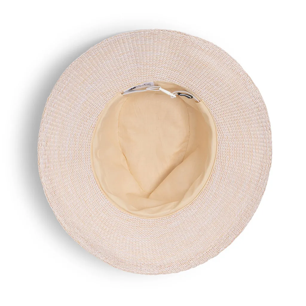 Caroline Wash & Wear Fedora - Wheat