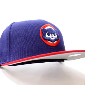 Chicago Cubs 1979 New Era 59Fifty Fitted Hat (Blue Red Gray Under Brim)