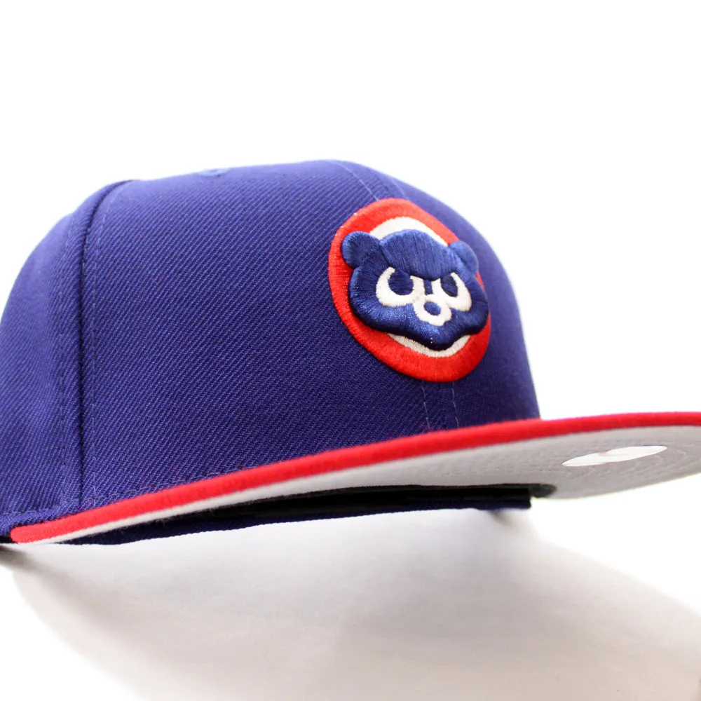 Chicago Cubs 1979 New Era 59Fifty Fitted Hat (Blue Red Gray Under Brim)