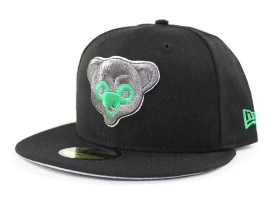Chicago Cubs New Era 59Fifty Fitted Hat (Air Jordan 13 Altitude Gray Under Brim)