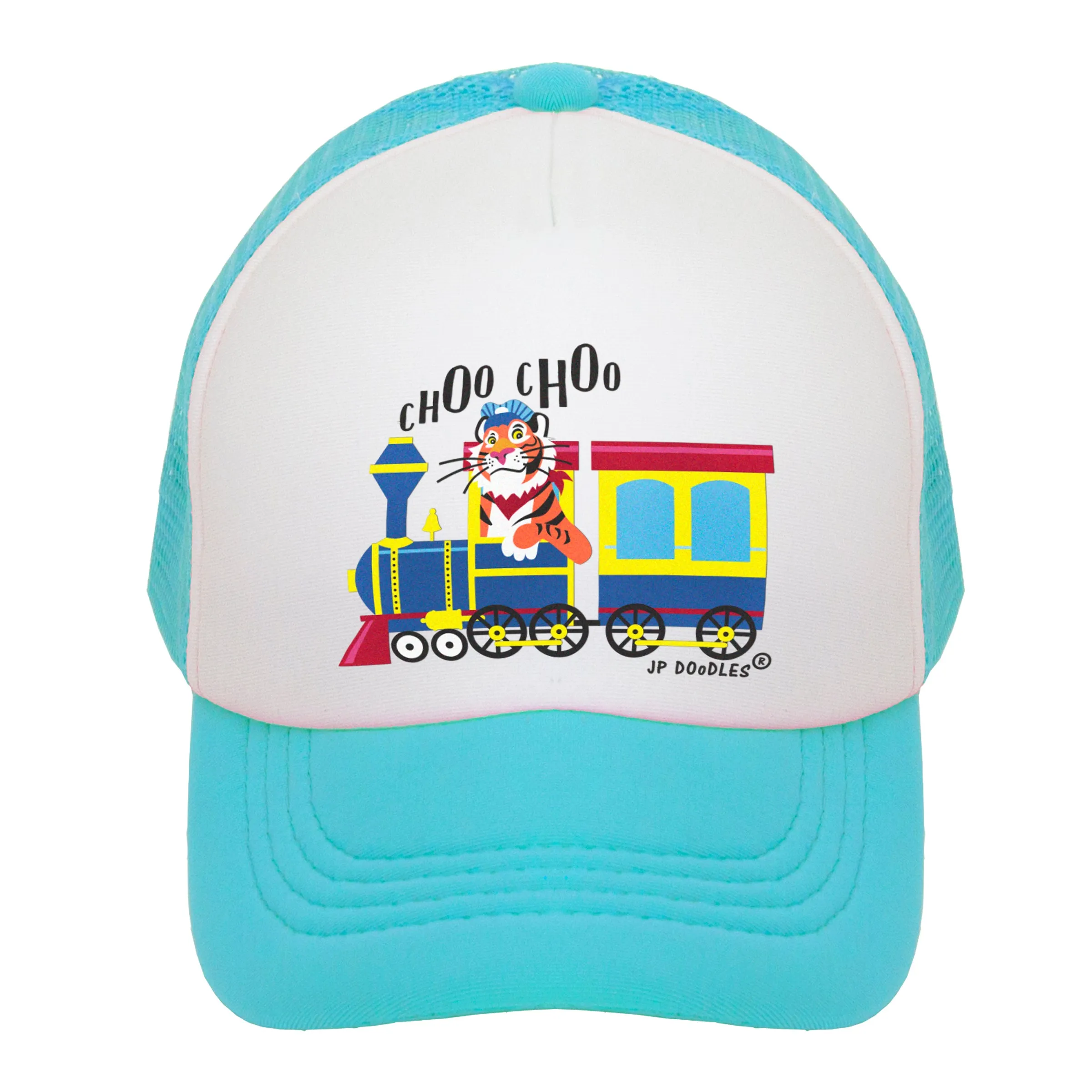 Choo Choo Train Kids Trucker Hat