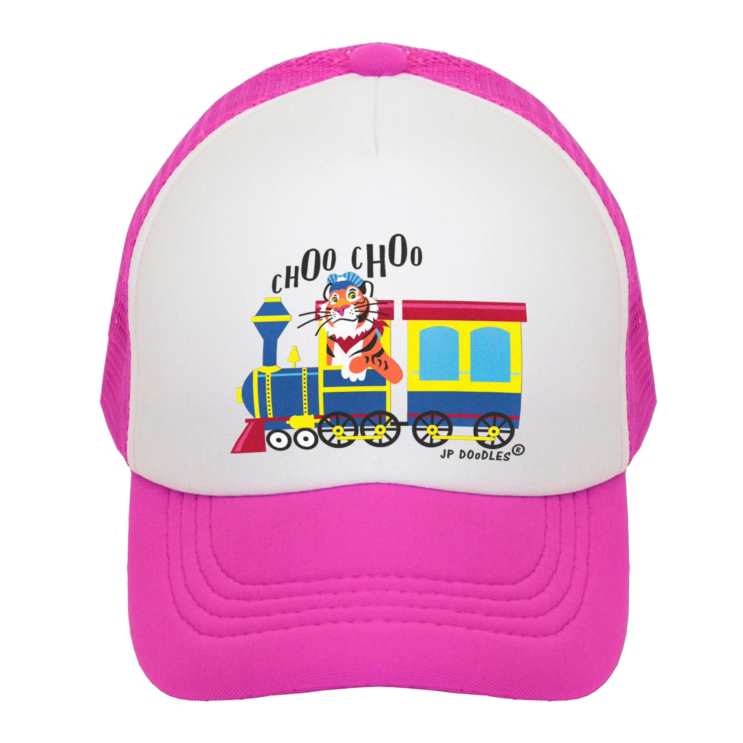 Choo Choo Train Kids Trucker Hat